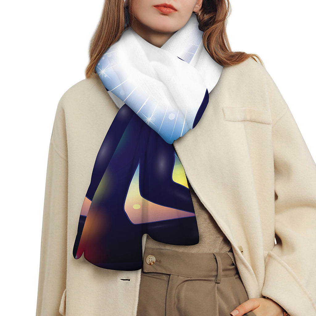 Light Of Seven Chakras Print Scarf