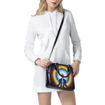 Light Of Seven Chakras Print Shoulder Handbag