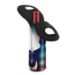 Light Of Seven Chakras Print Single Neoprene Wine Tote