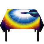 Light Of Seven Chakras Print Tablecloth