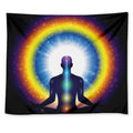 Light Of Seven Chakras Print Tapestry