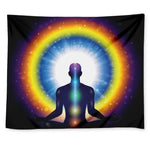 Light Of Seven Chakras Print Tapestry