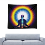 Light Of Seven Chakras Print Tapestry