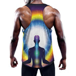 Light Of Seven Chakras Print Training Tank Top