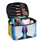 Light Of Seven Chakras Print Travel Makeup Bag