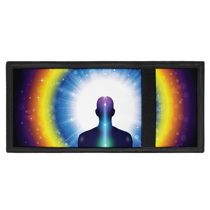 Light Of Seven Chakras Print Trifold Wallet