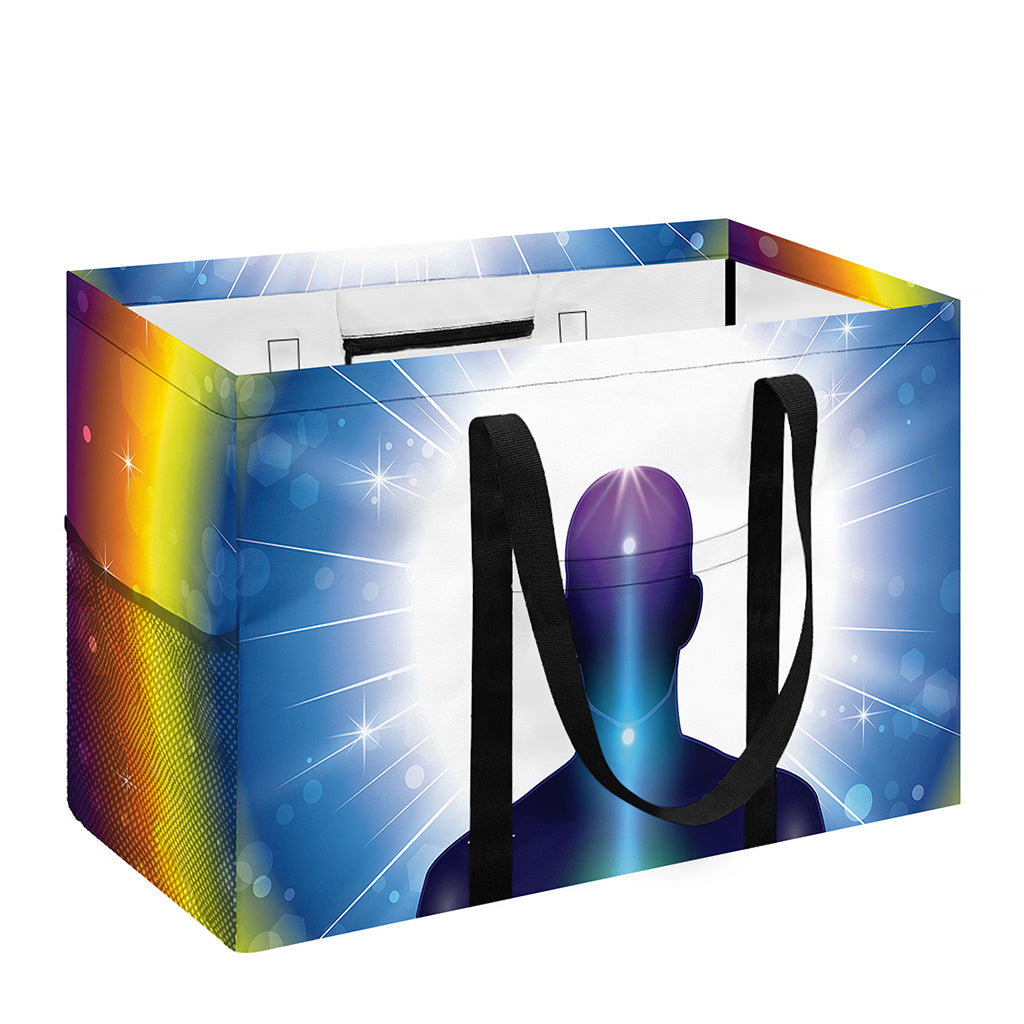 Light Of Seven Chakras Print Utility Tote Bag
