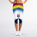 Light Of Seven Chakras Print Women's Capri Leggings