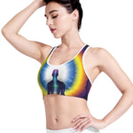 Light Of Seven Chakras Print Women's Sports Bra