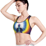Light Of Seven Chakras Print Women's Sports Bra