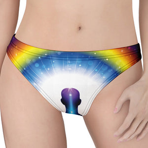 Light Of Seven Chakras Print Women's Thong