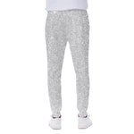 Light Silver Glitter Artwork Print (NOT Real Glitter) Scuba Joggers