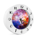Light Stardust Galaxy Deep Space Print Alarm Clock