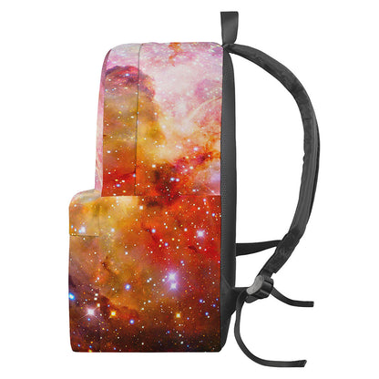 Light Stardust Galaxy Deep Space Print Backpack