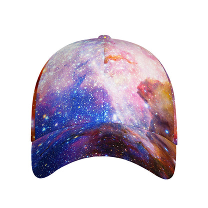 Light Stardust Galaxy Deep Space Print Baseball Cap