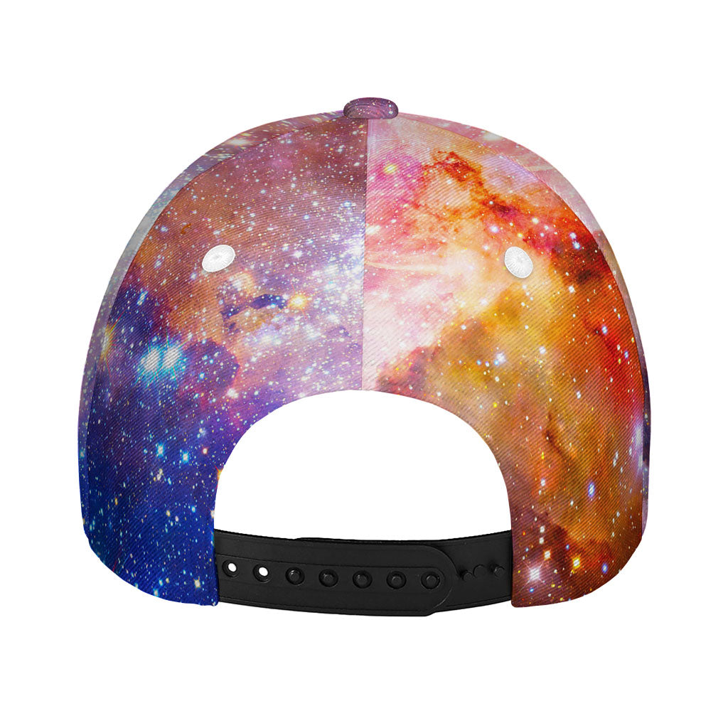 Light Stardust Galaxy Deep Space Print Baseball Cap