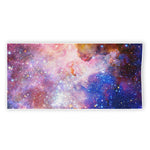 Light Stardust Galaxy Deep Space Print Beach Towel