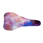 Light Stardust Galaxy Deep Space Print Bicycle Seat Cover
