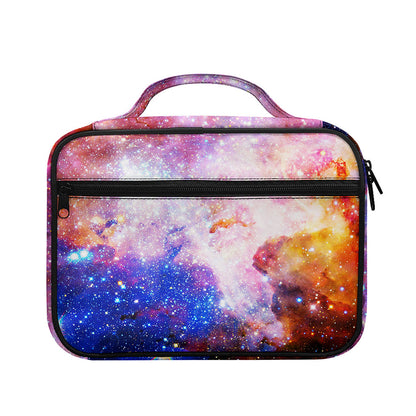 Light Stardust Galaxy Deep Space Print Briefcase Bible Bag