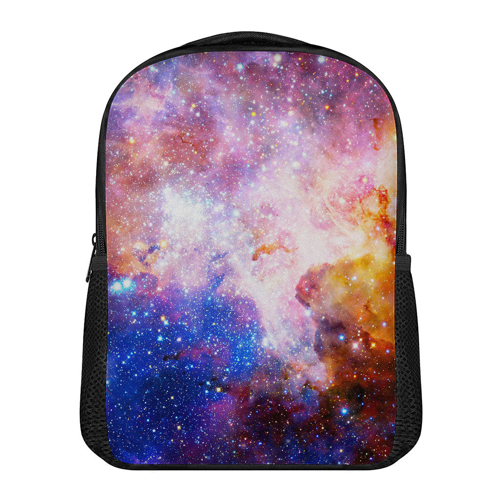 Light Stardust Galaxy Deep Space Print Casual Backpack