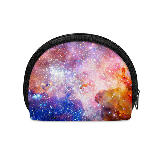 Light Stardust Galaxy Deep Space Print Coin Purse