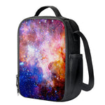 Light Stardust Galaxy Deep Space Print Crossbody Lunch Bag