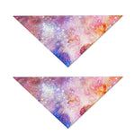 Light Stardust Galaxy Deep Space Print Dog Bandana