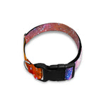 Light Stardust Galaxy Deep Space Print Dog Collar