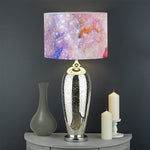 Light Stardust Galaxy Deep Space Print Drum Lamp Shade