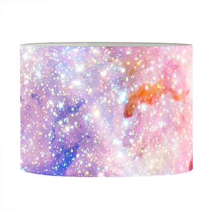 Light Stardust Galaxy Deep Space Print Drum Lamp Shade