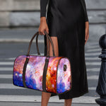 Light Stardust Galaxy Deep Space Print Duffle Bag
