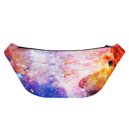 Light Stardust Galaxy Deep Space Print Fanny Pack