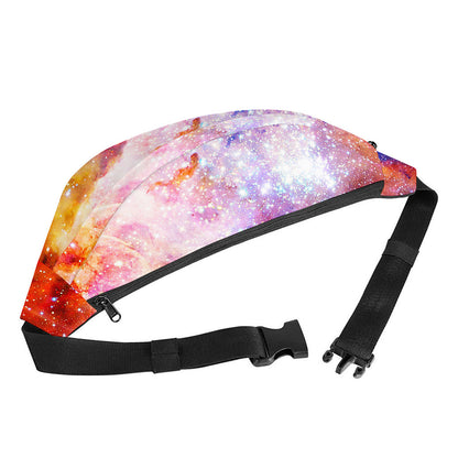 Light Stardust Galaxy Deep Space Print Fanny Pack