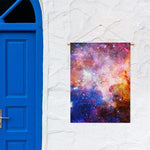 Light Stardust Galaxy Deep Space Print Garden Flag
