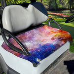 Light Stardust Galaxy Deep Space Print Golf Cart Seat Cover