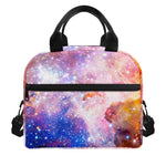 Light Stardust Galaxy Deep Space Print Insulated Lunch Bag