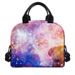 Light Stardust Galaxy Deep Space Print Insulated Lunch Bag
