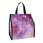 Light Stardust Galaxy Deep Space Print Insulated Lunch Tote