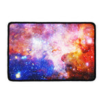 Light Stardust Galaxy Deep Space Print Kitchen Mat