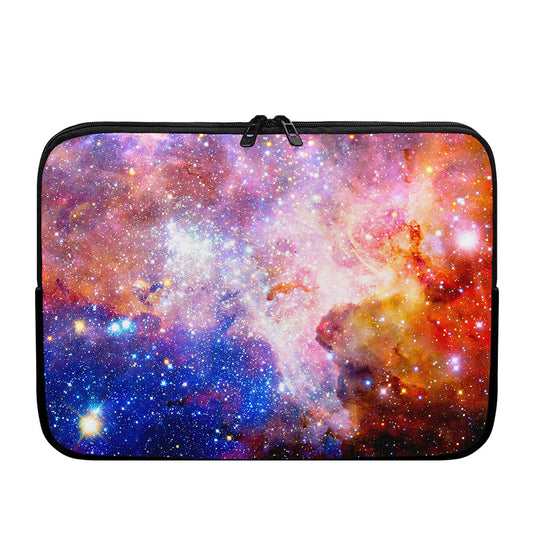 Light Stardust Galaxy Deep Space Print Laptop Sleeve