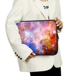 Light Stardust Galaxy Deep Space Print Laptop Sleeve