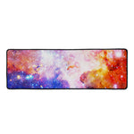 Light Stardust Galaxy Deep Space Print Long Kitchen Mat