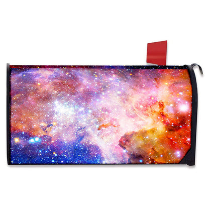 Light Stardust Galaxy Deep Space Print Mailbox Cover