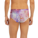 Light Stardust Galaxy Deep Space Print Men's Briefs