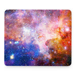 Light Stardust Galaxy Deep Space Print Mouse Pad