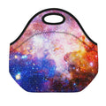 Light Stardust Galaxy Deep Space Print Neoprene Lunch Bag