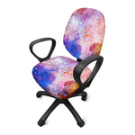 Light Stardust Galaxy Deep Space Print Office Chair Cover