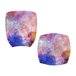 Light Stardust Galaxy Deep Space Print Office Chair Cover