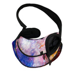 Light Stardust Galaxy Deep Space Print Pet Sling Carrier