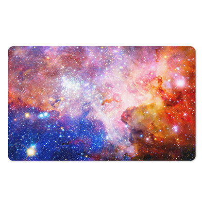 Light Stardust Galaxy Deep Space Print Polyester Doormat